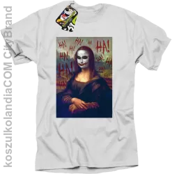 Mona Lisa Hello Jocker - Koszulka męska biała 