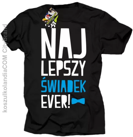 Najlepszy Świadek EVER - Koszulka męska 