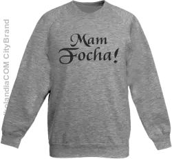 Mam Focha - Bluza dziecięca standard bez kaptura melanż 