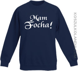 Mam Focha - Bluza dziecięca standard bez kaptura granat