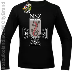 NSZ Narodowe Siły Zbrojne - Longsleeve męski  czarny 