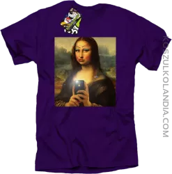 Mona Smart Pear Lisa - Koszulka męska fiolet