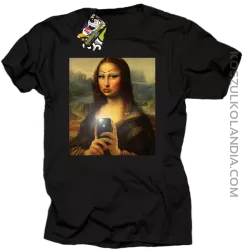 Mona Smart Pear Lisa - Koszulka męska czarny