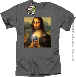 Mona Smart Pear Lisa - Koszulka męska szary