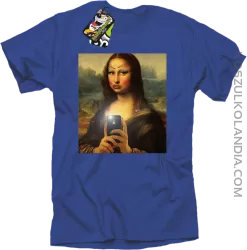 Mona Smart Pear Lisa - Koszulka męska royal