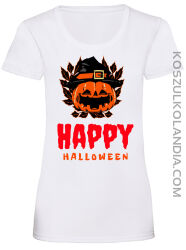 Happy Halloween Dynia - koszulka damska  2
