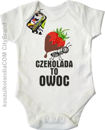 Czekolada to owoc -  Body dziecięce 