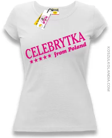 CELEBRYTKA - koszulka damska dla Celelebrytki