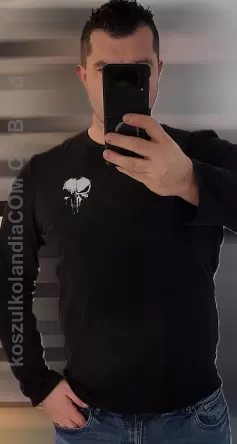 Punisher Raven - męski longsleeve