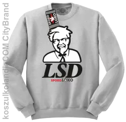 LSD Beffy - Bluza standard bez kaptura melanż 