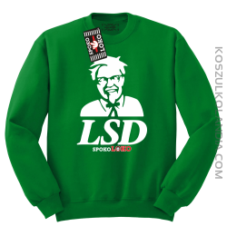 LSD Beffy - Bluza standard bez kaptura zielona 