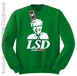 LSD Beffy - Bluza standard bez kaptura zielona 