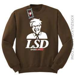 LSD Beffy - Bluza standard bez kaptura brąz 