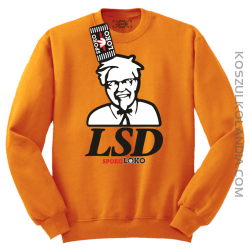 LSD Beffy - Bluza standard bez kaptura pomarańcz 