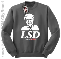 LSD Beffy - Bluza standard bez kaptura szara 