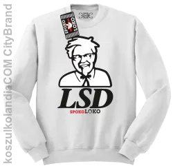 LSD Beffy - Bluza standard bez kaptura biała 