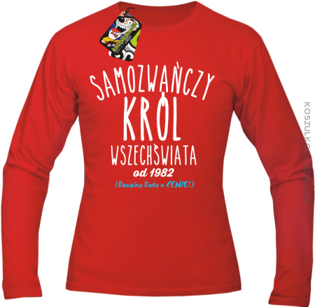 Samozwańczy Król Wszechświata - Longsleeve męski 