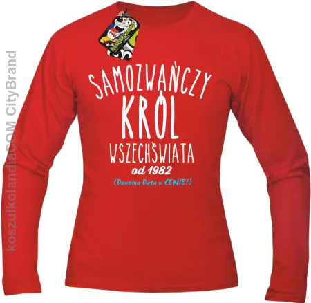 Samozwańczy Król Wszechświata - Longsleeve męski 