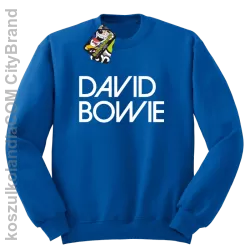 DAVID BOWIE - bluza STANDARD męska - Nebieski