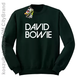 DAVID BOWIE - bluza STANDARD męska - Butelkowy