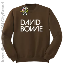 DAVID BOWIE - bluza STANDARD męska - Brązowy