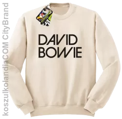 DAVID BOWIE - bluza STANDARD męska - Beżowy