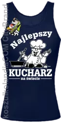 Mamma Mia Najlepszy kucharz na świecie - Top damski granat 