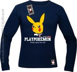 Play Pokemon - Longsleeve męski granat