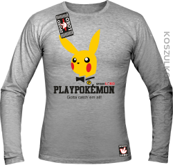 Play Pokemon - Longsleeve męski melanż 