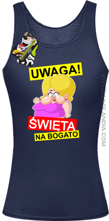 UWAGA Święta na Bogato Różowa Dżoana - Top damski 