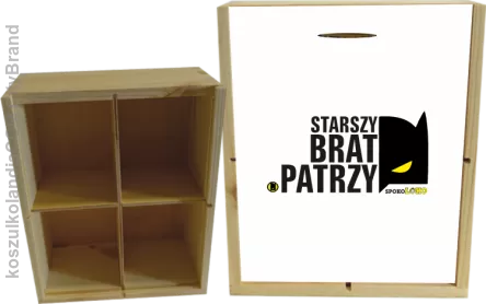 STARSZY BRAT PATRZY - Skrzyneczka ozdobna 