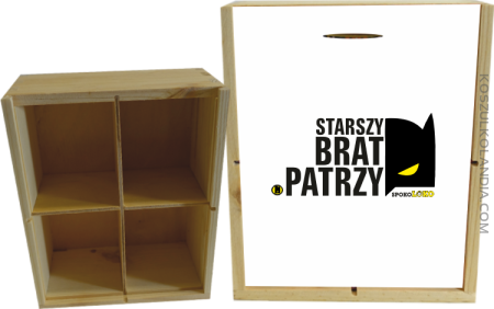 STARSZY BRAT PATRZY - Skrzyneczka ozdobna 
