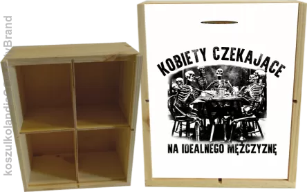 Szkieletors Kobiety czekające na idealnego mężczyznę - Skrzyneczka ozdobna 