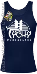 TYCHY Wonderland - Top damski granat