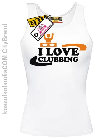 I Love Clubbing - Top Damski Nr KODIA00110bz