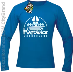 Katowice Wonderland - Longsleeve męski niebieski