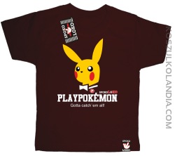 Play Pokemon - Koszulka dziecięca brąz 