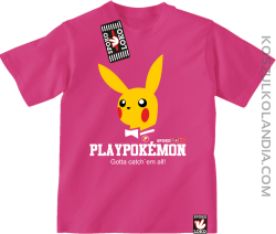 Play Pokemon - Koszulka dziecięca fuchsia 