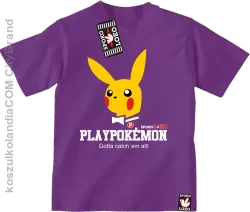 Play Pokemon - Koszulka dziecięca fiolet 