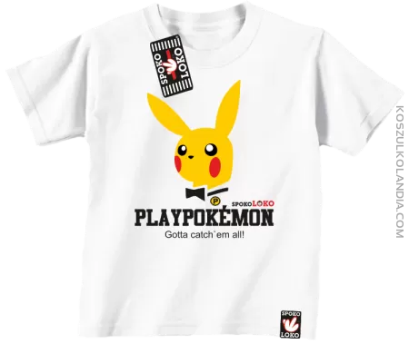 Play Pokemon - Koszulka dziecięca
