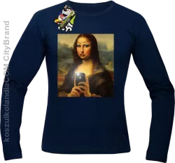 Mona Smart Pear Lisa - Longsleeve męski granat