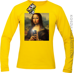 Mona Smart Pear Lisa - Longsleeve męski żółty