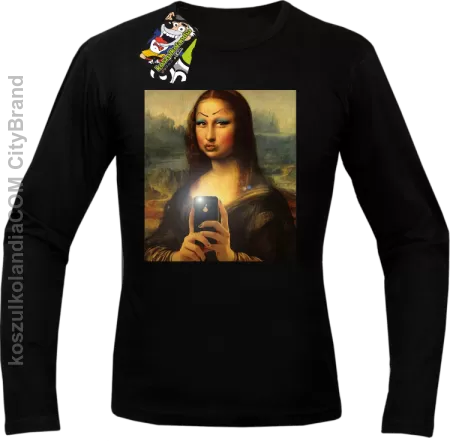 Mona Smart Pear Lisa - Longsleeve męski