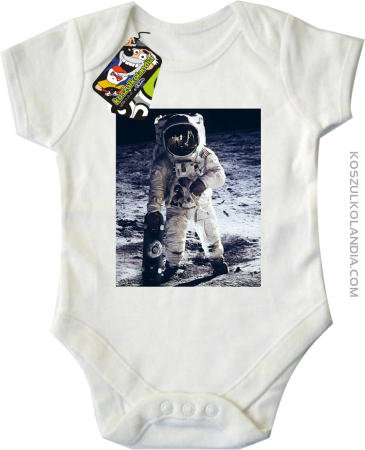 Kosmonauta z deskorolką - Body dziecięce 