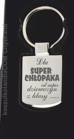 Brelok dla Super Chłopaka od Super Dziewczyn z klasy X