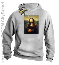 MonaLisa Mother Ducker - Bluza męska z kapturem melanż 