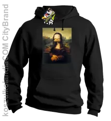 MonaLisa Mother Ducker - Bluza męska z kapturem czarna 