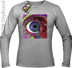 PSYCHODELIC EYE - Longsleeve męski melanż 