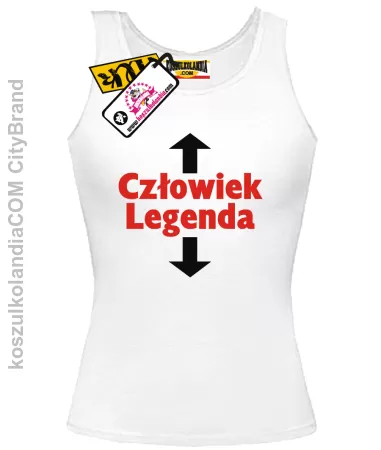 Człowiek legenda - top damski