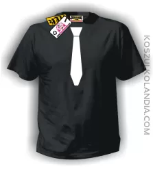 Koszulka z Krawatem STANDARD czarna